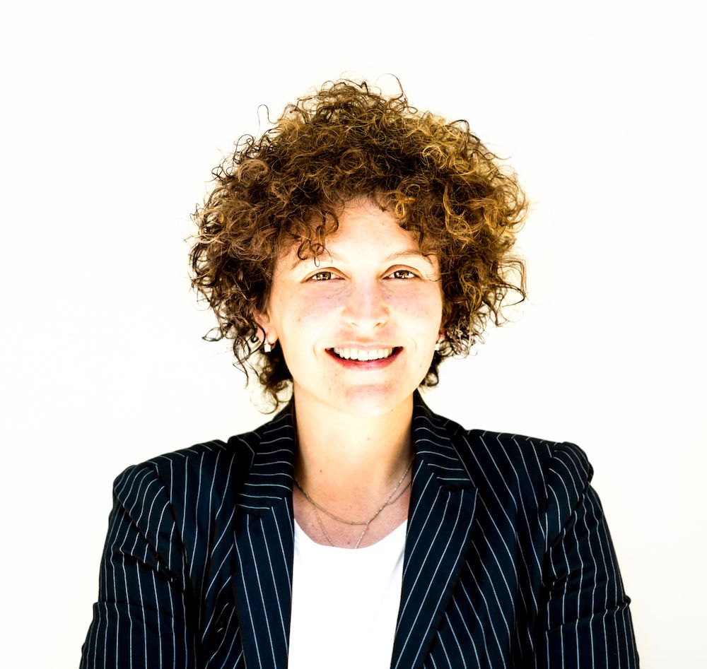 Sara Roversi at the Paideia Campus, Pollica